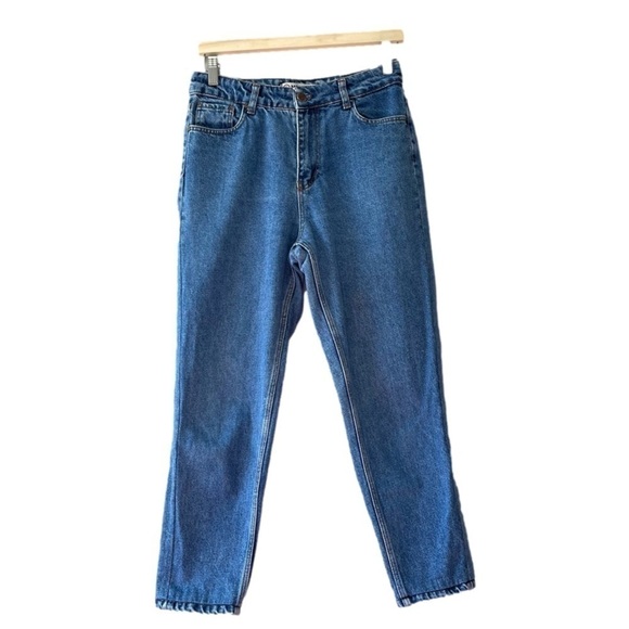 [30] Vintage MOM Jeans High Rise Boyfriend Straight Leg Denim Jeans Women’s - Picture 1 of 14